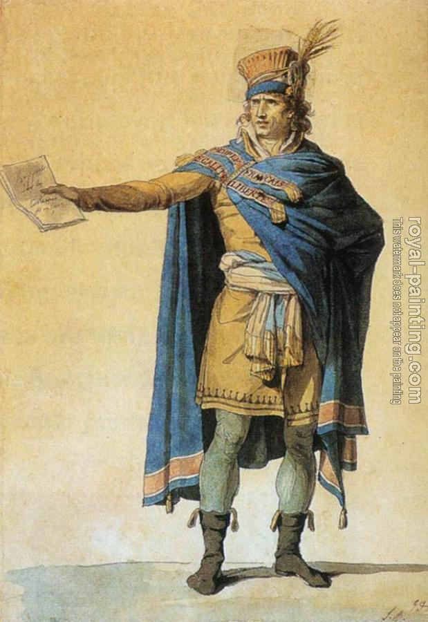 Jacques-Louis David : The Representative of the People on Duty